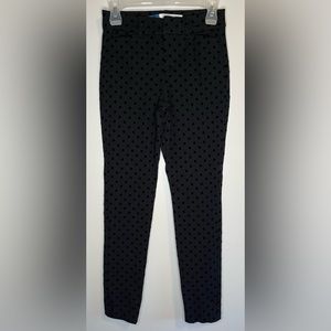NWOT Polka Dot Skinny High Rise Pants